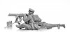 ICM 35713 WWI British Vickers MG Crew (Vickers MG & 2 figures) 1/35